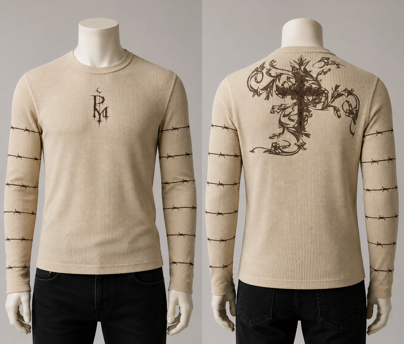 Waffle Knitted Thermal